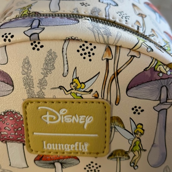 Loungefly Bags Loungefly Disney Peter Pan Tinker Bell Mushroom Mini Backpack Nwt Price Firm